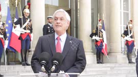 President of Chile in hIs official VISIT TO FRANCE (Pinera Speech in Paris)
