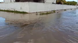 Flash floods in Barcelona, Venezuela