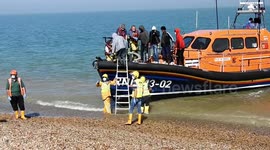 UK Home Secretary Priti Patel threatens to withhold £54m from the French over migrant crossings