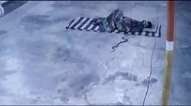 Extended Footge; Terrifying moments as man luckily survives after Indian Spectalcled cobra entered it bed insideCentral india