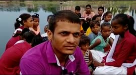 Teachers conduct classes on boats amid floods in Bihar’s Katihar district