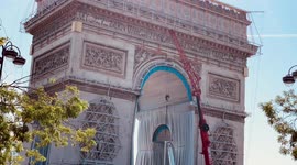 Arc de triomphe - Large Angle for creative purposes september 2021