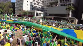 Brazil Independence Day in São Paulo, Brazil