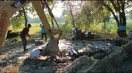 Police has distorted large quantities liquor bottles in northeastern India