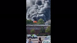 UK: Residents Evacuated After Industrial Fire Breaks Out In Kidderminster 2