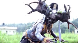 Man dresses up as monster to raise funds for underprivileged children in southern India