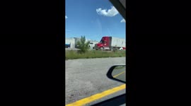 US: Cars Line Up On Highway In Missouri To Honor Marine Killed In Afghanistan