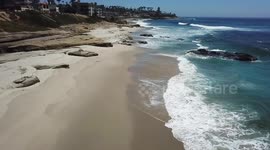 Beautiful Drone Footage of the Coats of San Diego