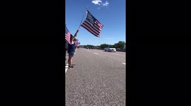 US: Missourians Honor Procession Of Fallen Marine Killed In Afghanistan