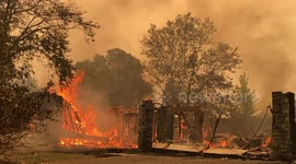 California Wildfires 2020 LNU Lightning Complex Fire