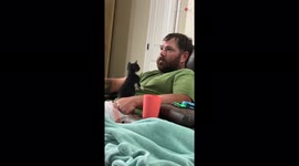 'Man Spends Time with Cute Kitten he DOESN'T Like *18 Million+ Views* '