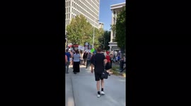 US: Hundreds Protest Vaccine Mandates Outside California State Capitol 4