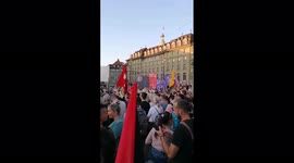 Switzerland: Thousands Join Protest Against Vax Mandates In Bern