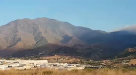 Spain: Fire In Sierra Bermeja Mountain In Malaga Prompts Evacuation