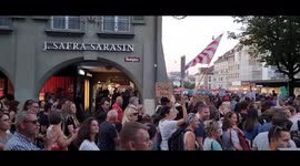Switzerland: Thousands Join Protest Against Vax Mandates In Bern 2