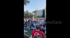 US: Hundreds Protest Vaccine Mandates Outside California State Capitol 5