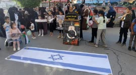 Demonstration in Gaza in solidarity with prisoners who escaped from Israeli prison