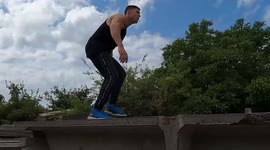 Parkour shooting