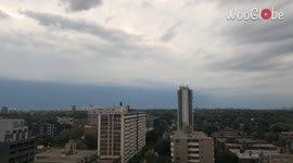 'MAGNIFICENT Timelapse of Dark Clouds Taking Over Toronto Skies | Ontario Storm (9/7/2021)'