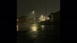 Ferocious winds and pelting rain as Hurricane Larry makes landfall in Canada