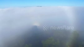 Sunrise At Fenglin Nature Reserve in Yichun, China