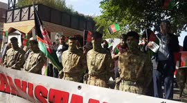 Afghan disapora in London protest outside the U.S. Embassy on the 20th anniversary of 9/11 terror attacks
