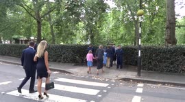 Relatives of 9/11 victims gather in London's Grosvenor Square to remember their loved ones