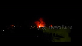 Israeli military launches new airstrike on Gaza strip