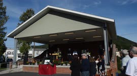 9 11 ceremony, Shamokin, Pennsylvania