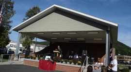 9 11 ceremony, Shamokin, Pennsylvania