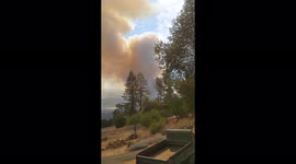 US: Hopkins Fire Prompts Evacuations In Calpella Area, Northern California 2