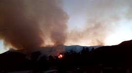 US: Route Fire Burns More Than 400 Acres In Castaic, California