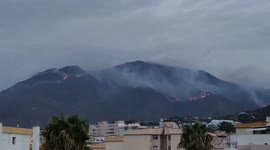 Spain: Sierra Bermeja Fire Rages For Fifth Day 3