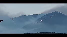 Spain: Sierra Bermeja Fire Rages For Fifth Day 5