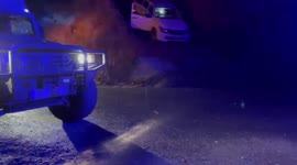 Firefighters battle five-day blaze in Sierra Bermeja, Spain