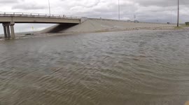 Tropical Storm Nicholas causes massive road flooding in Corpus Christi, Texas