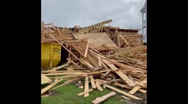 Tropical Storm Nicholas makes landfall, blasts parts of Texas