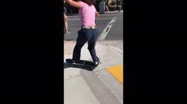 Skater face-plants badly after bombing San Diego hill
