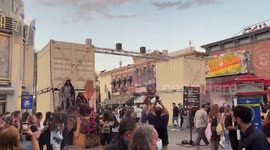 Opening Scaremony Halloween Horror Nights 2021 for opening day at universal studios Hollywood.  미리보는 할로윈 데이