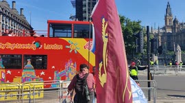 Protest on Westminster, Early September.