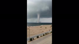 Turkey: Massive Waterspout Forms Off Coast In Karasu, Sakarya
