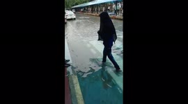 Lucknow, India witnesses intermittent spells of rainfall, several areas waterlogged