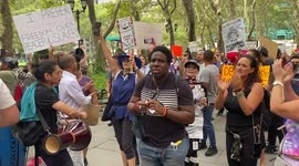 Anti-vaxxers gather in NYC to rally against proof of vaccination requirements