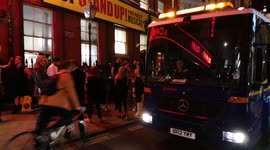 Binmen Show Up At the Opening Night Party Of London Fashion Week