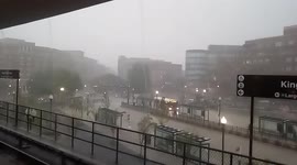 Storms dump several inches of rain on Washington, DC region