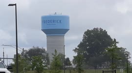Light Rain/Mist Falling In Frederick, Maryland - September 17, 2021