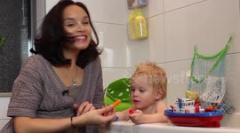 Simple hack to make kids love baths