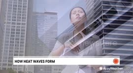 How do heat waves form?