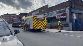 Fire breaks out on Brent industrial estate