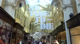 The Burlington Arcade celebrates the 25th James Bond film 'No Time To Die'